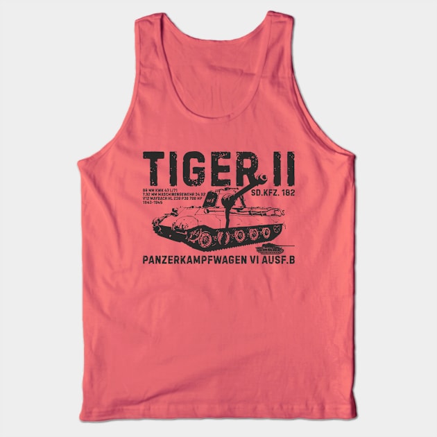 Tiger II Tank Top by FAawRay